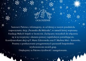 Akcja "Paczuszka dla maluszka"