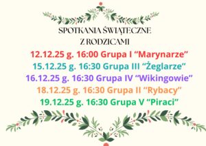 Spotkania świąteczne z rodzicami